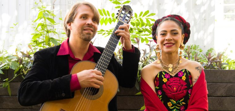 Entre Cuerdas Voice Guitar Musical Performance At San Antonio Botanical Garden