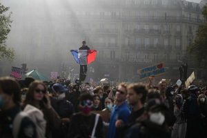 European Protests Surge As President Trump Calls For Stronger Border Controls