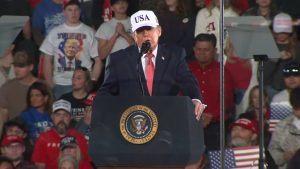Fact Check Review President Trump S Midterm Rally Claims On Economy Taxes And Ta