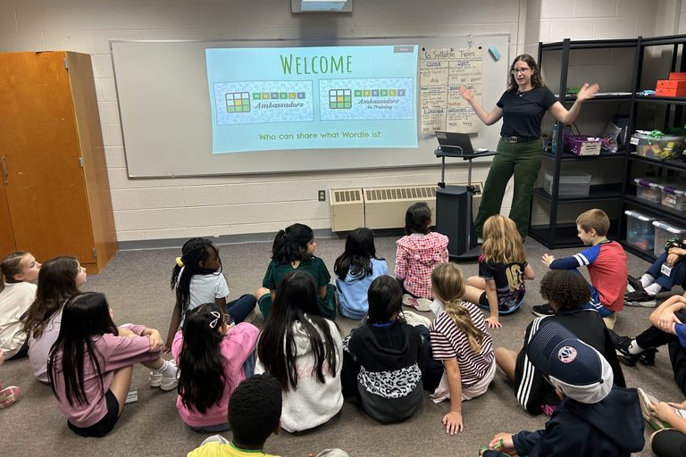 Fairfax County Teachers Use Wordle To Boost Third Grade Reading Skills