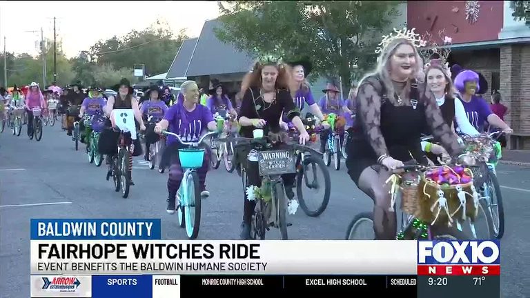 Fairhope Witches Ride Raises Thousands For Baldwin Humane Society