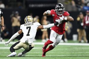 Falcons Dominate Saints 45 24 On Superdome 20 Year Reopening Anniversary