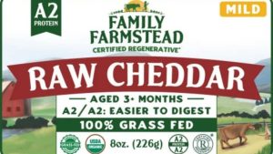 Family Farmstead Dairy Recalls Raw Mild Cheddar Over E Coli Risk