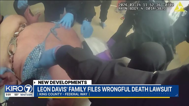 Family Sues Federal Way Over 25 Minute Restraint That Led To Leon Davis Death