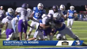 Fayetteville Bulldogs Rally For 42 26 Win Over Rogers Mounties In 7A West Showdo
