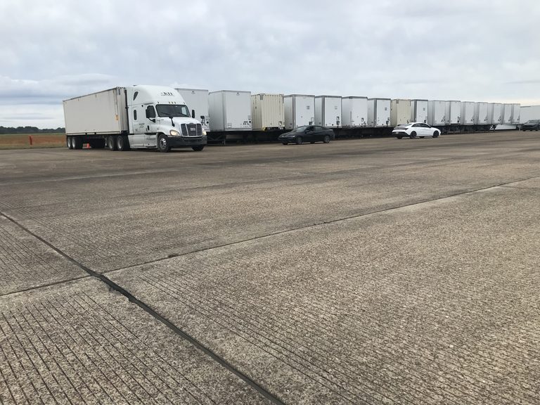 Fema Positions 150 Relief Trailers At Maxwell Air Force Base For Hurricane Isaia