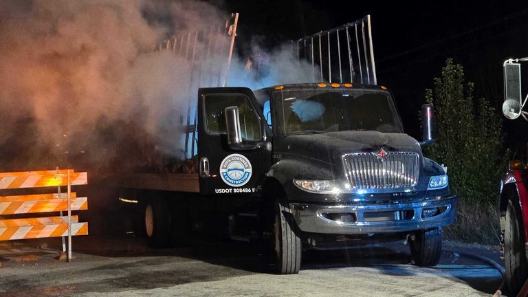 Fire On Bridge Near State Route 46 Prompts Hazmat Response In West Harrison