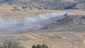 Firefighters Contain Half Acre Blaze At Carson City Landfill