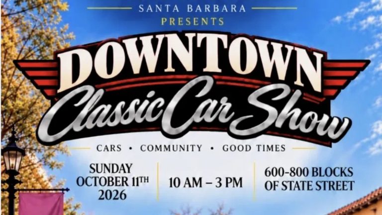 First Nite Life Car Show Aims To Revitalize Downtown Santa Barbara