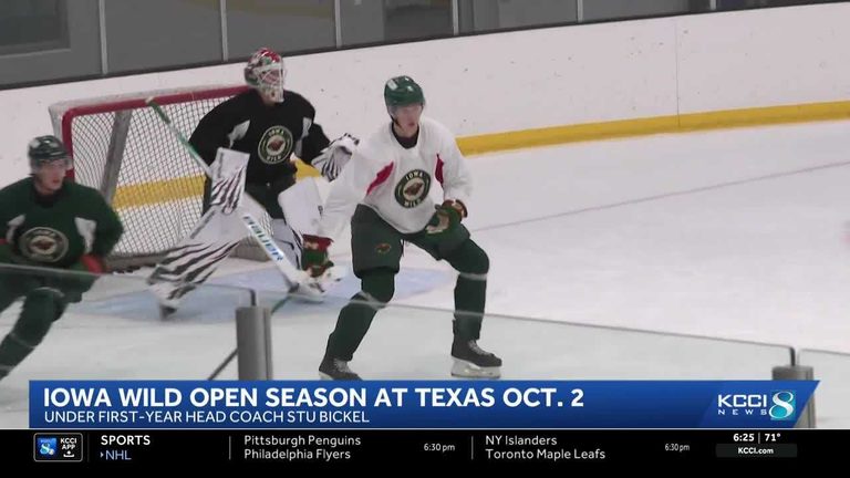 First Year Head Coach Stu Bickel Injects Youthful Energy Into Iowa Wild Roster
