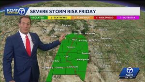Flood Watch Issued For Western New Mexico As Pineapple Express Moisture Increase
