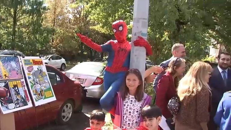 Forest Hills Dedicates Spider Man Way To Honor Beloved Neighborhood Hero