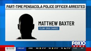 Former Pensacola Police Officer Matthew Baxter Arrested Again After Fdle Finds C