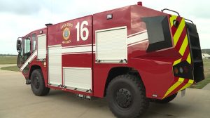 Fort Smith Firefighters Unveil 1 2 Million Fire Truck For Ebbing Air National Gu
