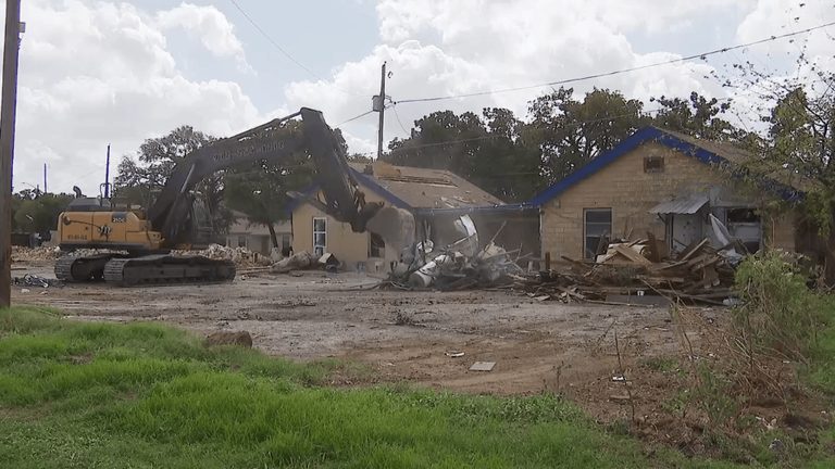 Fort Worth Demolishes Central Motel Under Net Force Program To Curb Crime