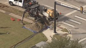 Fort Worth Gas Leak Forces Evacuations And I 35W Closure On Basswood Blvd