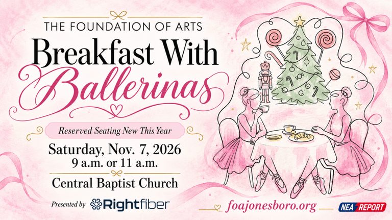 Foundation Of Arts To Host Breakfast With Ballerinas At Central Baptist Church N