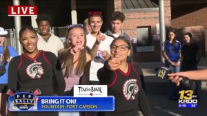 Fountain Fort Carson High School Kicks Off Homecoming Pep Rally Ahead Of Big Gam