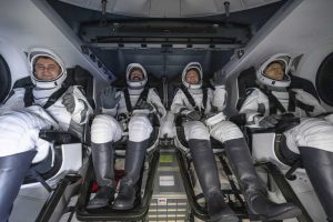 Four Astronauts Return To Earth After Eight Month Iss Mission