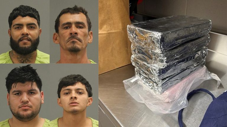 Four Texas Men Arrested After Rockford Police Seize 12 Pounds Of Cocaine