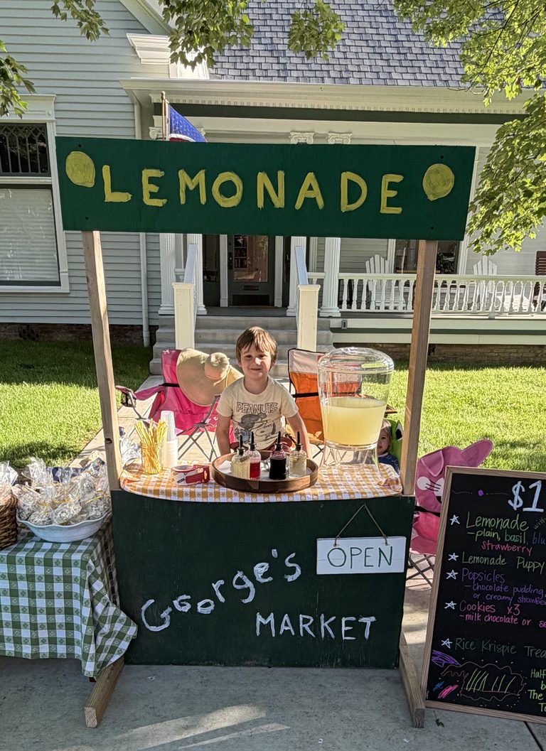 Four Year Old Springfield Boy Donates Lemonade Stand Profits To Local Soup Kitch