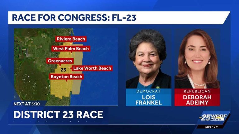 Frankel And Adeimy Vie For Florida S Newly Drawn 23Rd Congressional District