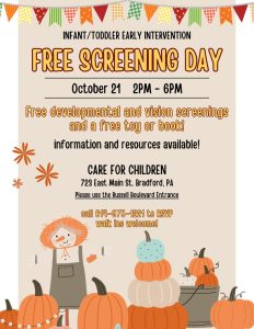 Free Developmental Screenings For Children Ages Birth 3 Offered In Bradford