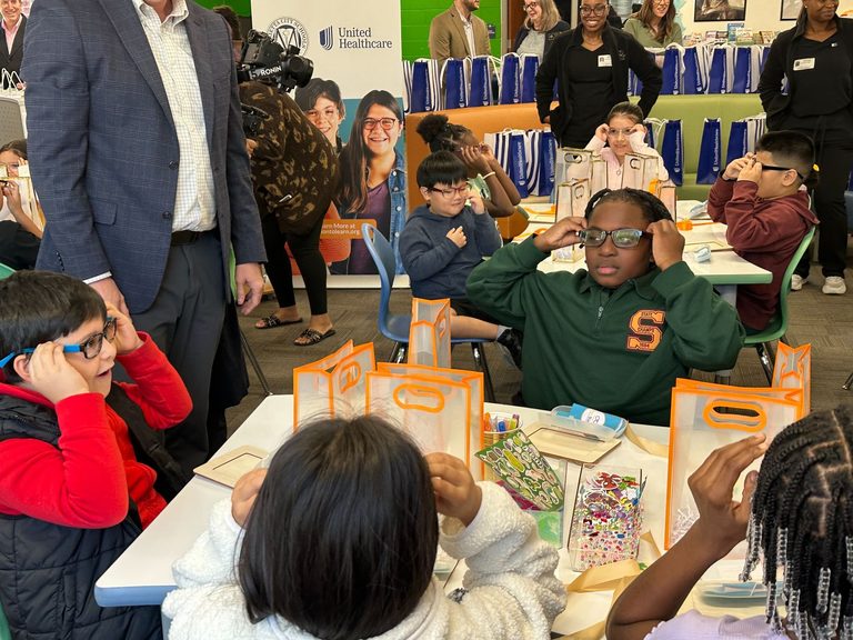 Free Glasses Distributed To 30 Dunleith Elementary Students In Marietta