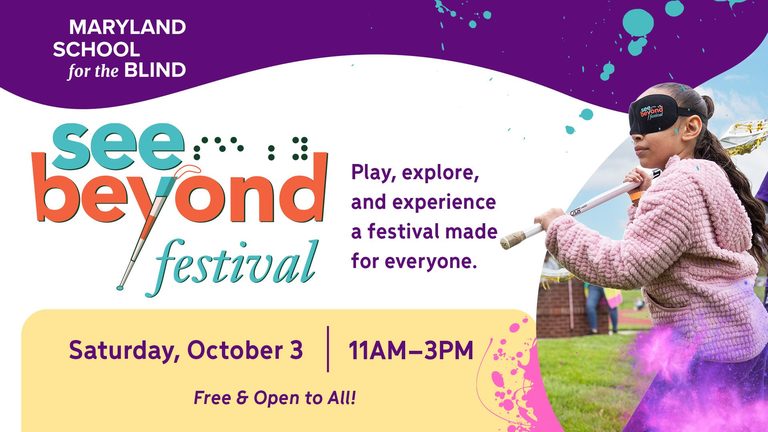Free Inclusive Festival At Maryland School For The Blind On Oct 3