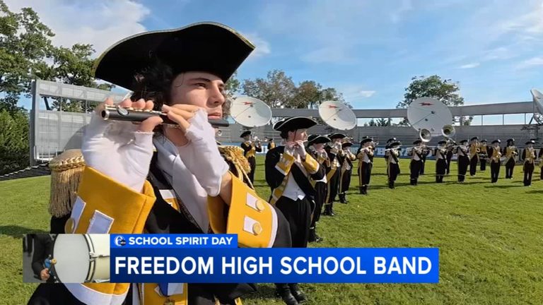 Freedom High School Patriot Marching Band Showcases Tradition On 6Abc School Spi