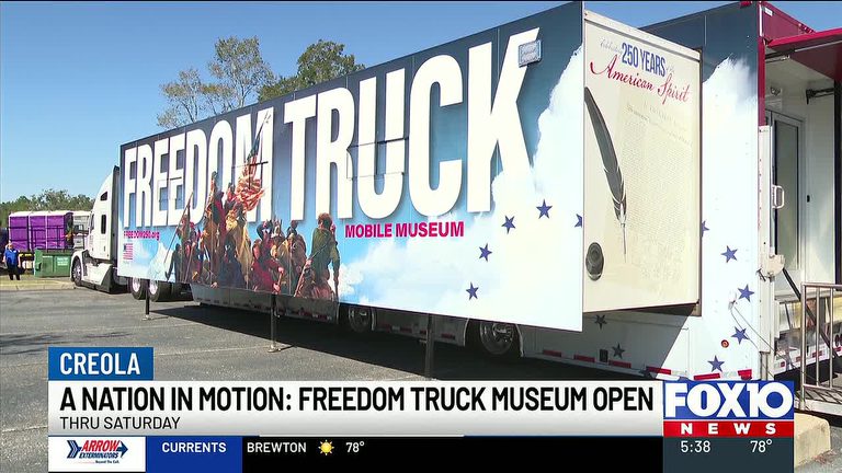 Freedom Truck Mobile Museum Brings American History To Creola