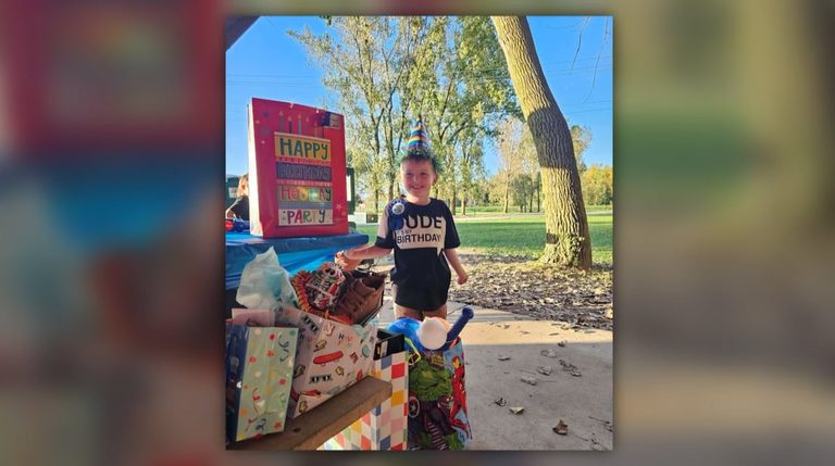 Fremont Neighbors Rally For 6 Year Old With Autism Turning Birthday Into Communi