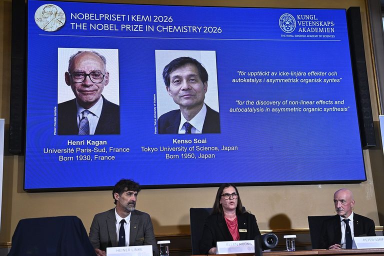 French And Japanese Chemists Win Nobel For Mirror Molecule Breakthrough