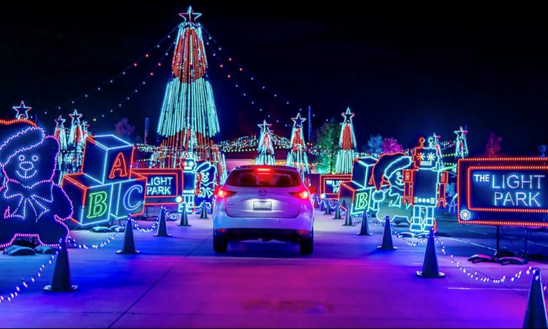 Frisco S Light Park Returns With Mile Long Drive Through Holiday Light Show