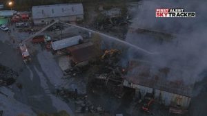 Gadsden Evacuation Lifted After Large Chemical Fire At Tpc Paving Controlled