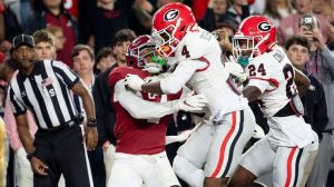 Georgia Defeats Alabama 20 17 Amid Controversial Non Call On Pass Interference