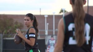 Gilbert Flag Football Quarterback Lacie Nemchick Earns National Spotlight And Po