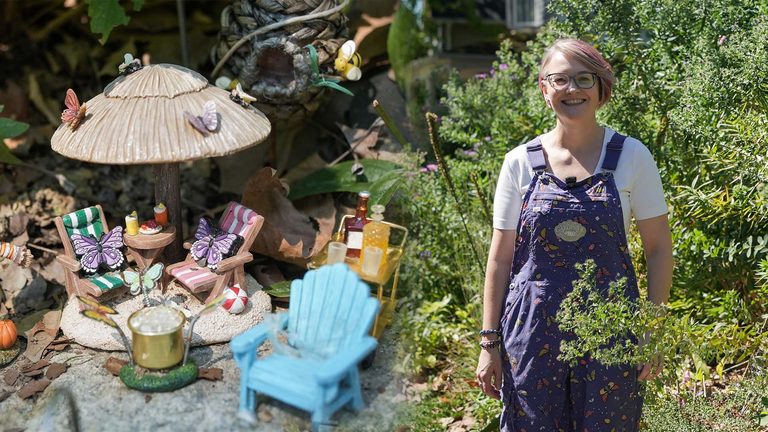 Glenside Resident Creates Fairy Garden To Teach Neighbors About Native Plants