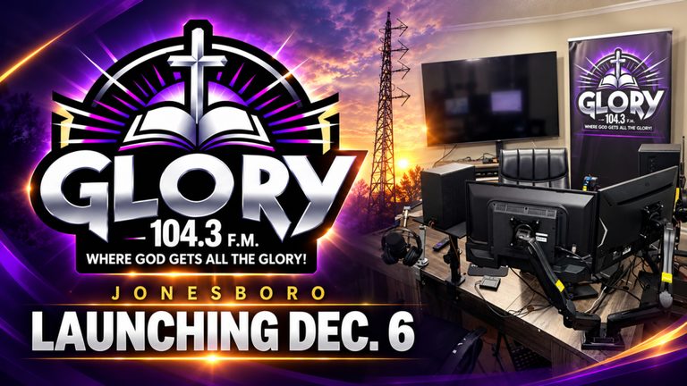 Glory 104 3 Fm To Launch Christian Radio Service In Jonesboro Dec 6