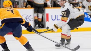 Golden Knights Snap Four Game Skid With 5 2 Win Over Predators