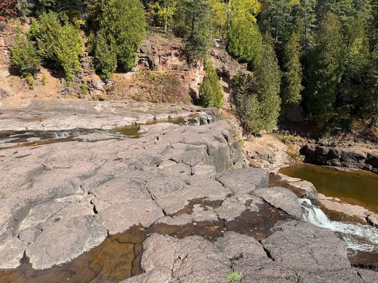 Gooseberry Falls Offers Trickle Flow Beauty After Dry Summer