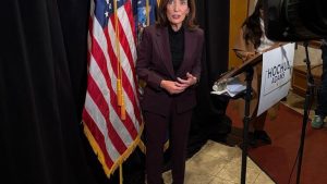 Governor Hochul And Gop Challenger Blakeman Rally Albany As Polls Show Double Di