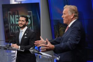 Grand Rapids Senate Debate Highlights Trump Backed Tariffs And Iran Policy Shift