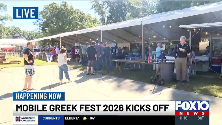 Greek Fest Celebrates Heritage At Annunciation Greek Orthodox Church In Mobile