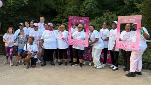 Greenville Hosts Fourth Let S Beat Breast Cancer Rally At Cancer Survivors Park