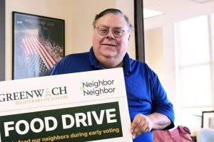 Greenwich Early Voting Paired With Food Drive To Support Families In Need