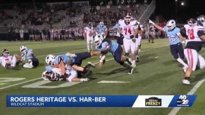 Har Ber Wildcats Dominate Rogers Heritage 45 12 In Springdale Showdown