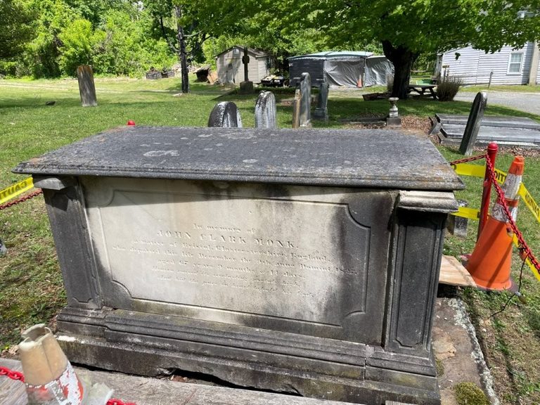 Harford County Begins Restoration Of Historic Captain Monk Crypt Ahead Of Hallow