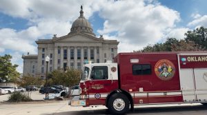 Hazardous Material Found On Oklahoma State Capitol Grounds Crews Respond