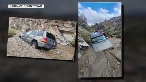 Heavy Rain From Tropical Storm Rachel Forces Desert Bar In Parker To Close For F